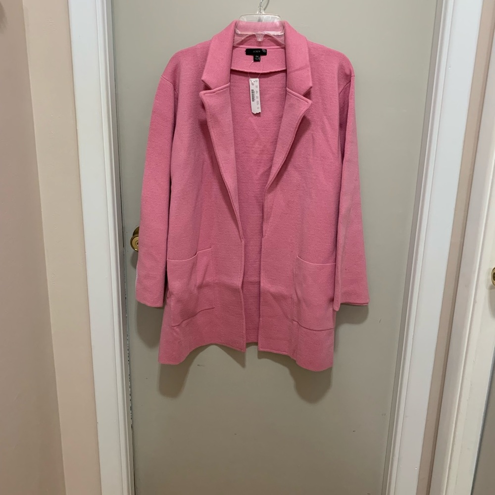 NWT J Crew knit sweater coat